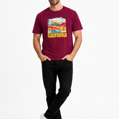 California maroon